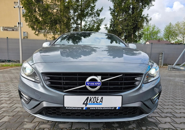 Volvo V60 cena 72900 przebieg: 179000, rok produkcji 2018 z Biskupiec małe 352